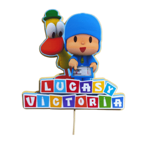 topper torta pocoyo