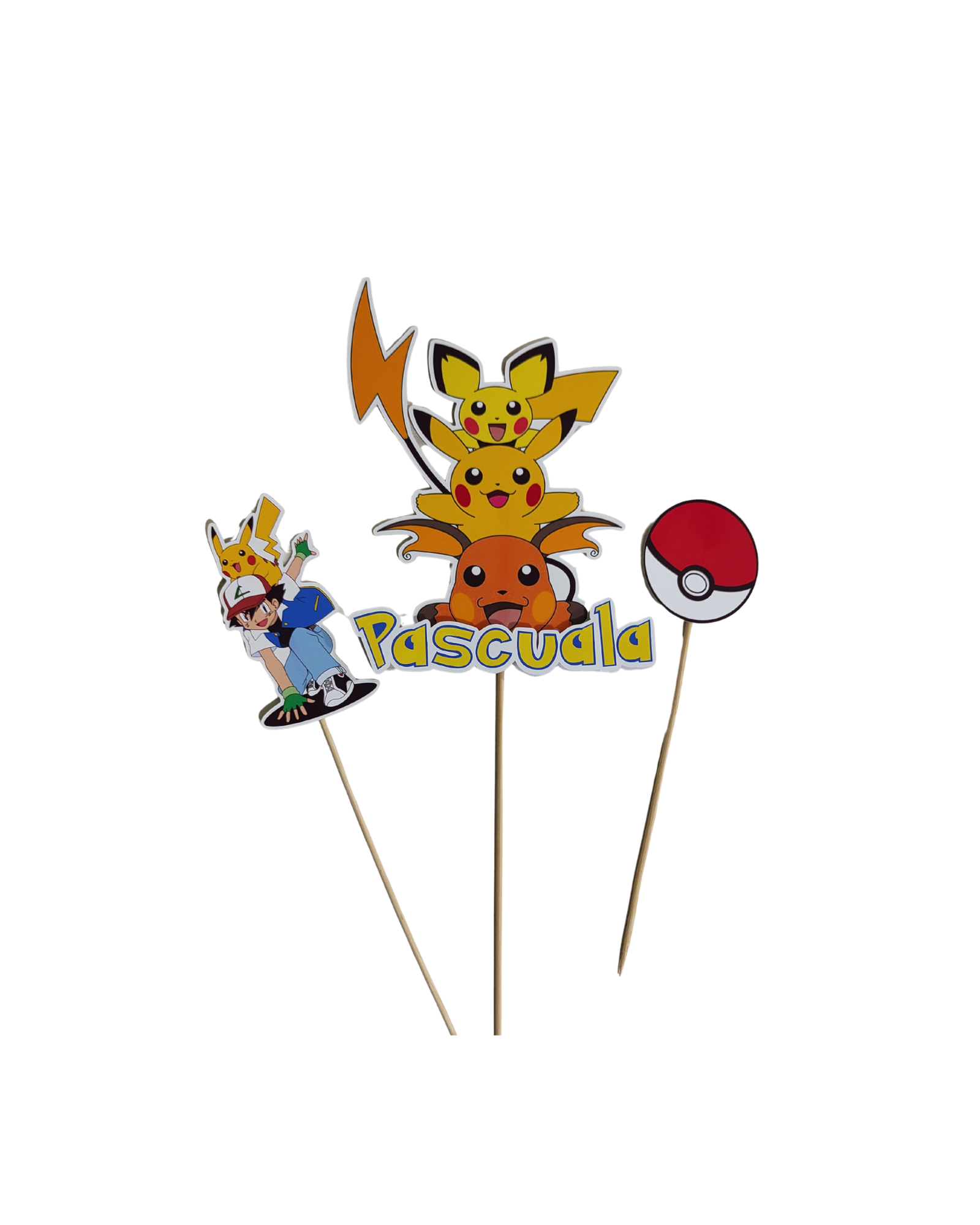 cake topper pokemon